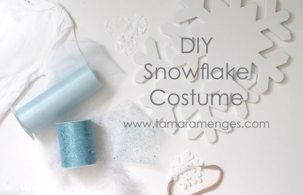DIY Snowflake Costume