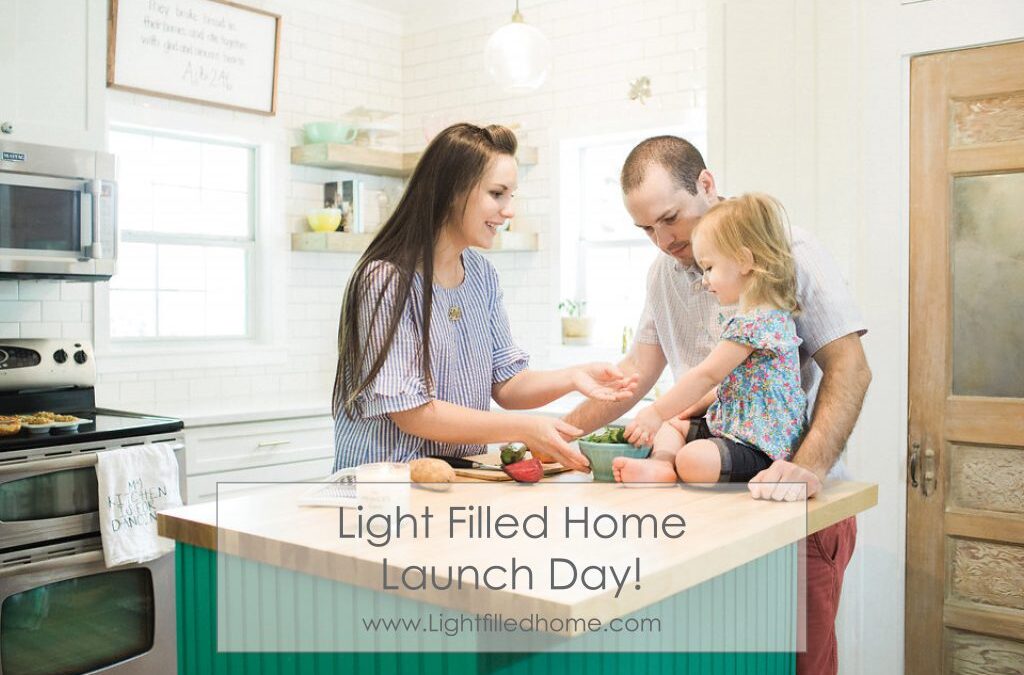 Light Filled Home Launch Day!